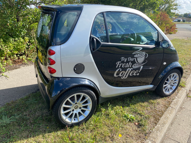 Smart Car Mobile Coffee Bar - SOLD