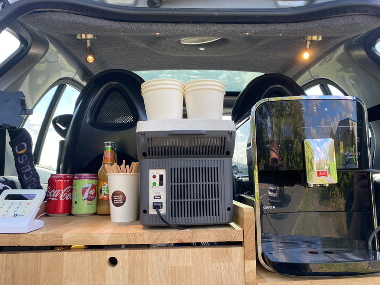 Smart Car Mobile Coffee Bar - SOLD